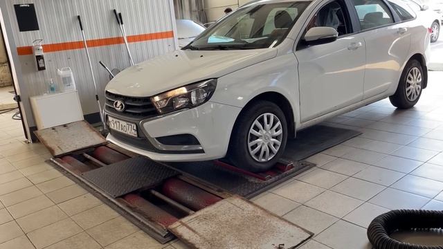 Веста 1.6 h4m. Прохожу ТО-3 у официалов. Расходники свои ! смотреть онлайн