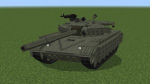 Minecraft PE мод на танк T64BV. | Обзор мода.
