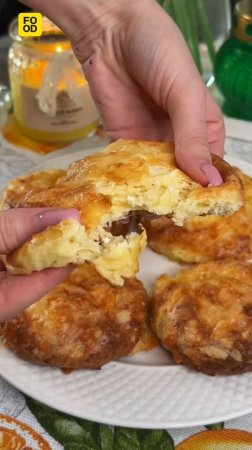 Сырные булочки для красивой фигуры😍#foodru #рецепты #булочки #сырныебулочки