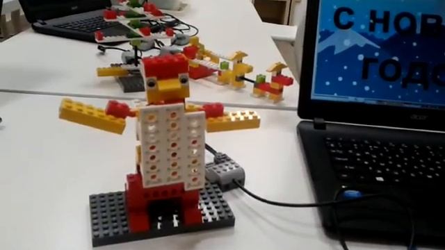 С Новым годом!  Студия робототехники.  ДИК "Аяша". Барнаул