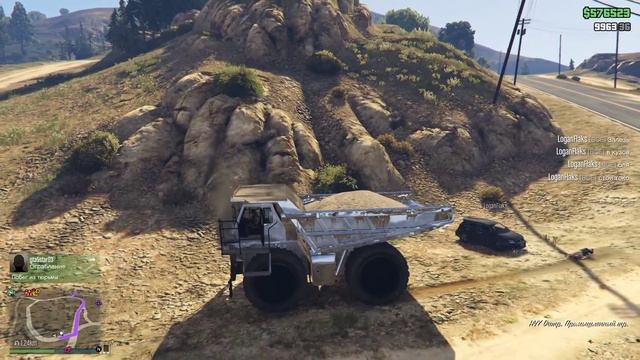 "Читерская строительная техника" - GTA 5 Online (PC) смотреть онлайн