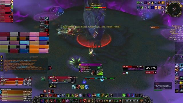 Wow 3.3.5a Halion 25 HC Dk Tank Pov "Warmane Icecrown" смотреть онлайн