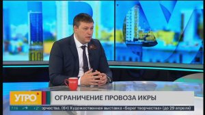 Ограничение провоза икры. Утро с Губернией. 29/04/2025. GuberniaTV