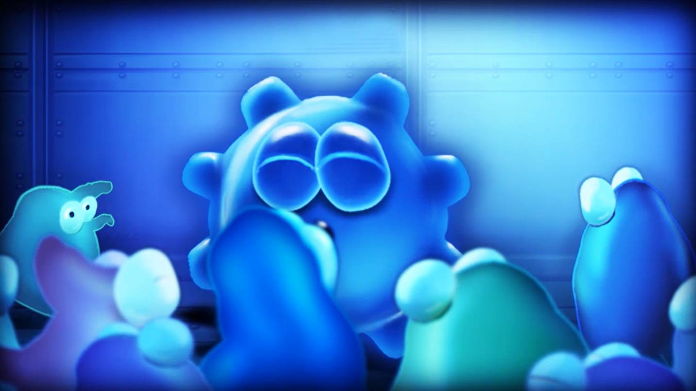 ЛИЗУН ГЛАЗАСТИК в подводном мире ЧАСТЬ#11 игра Goo Saga на канале Мистер Игрушкин