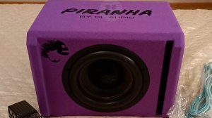 активный сабвуфер DL Audio Piranha 10А Purple V.2