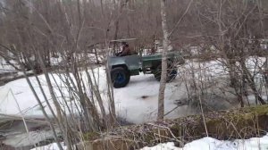 Вездеход на колёсах урал-лапоть "Восьмой"