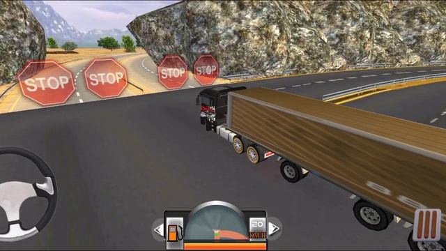 Euro Truck Driving Simulator 3D - Free Games - Android Gameplay смотреть онлайн