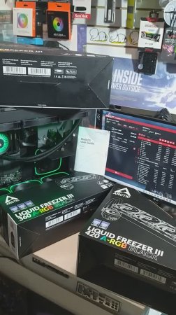 Секрет с установкой СЖО Arctic Liquid Freezer III-420 в корпусе Geometric Future Model 5. Избегайте