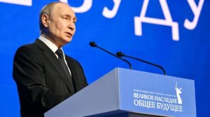 Путин заявил о необходимости в мире новой архитектуры безопасности