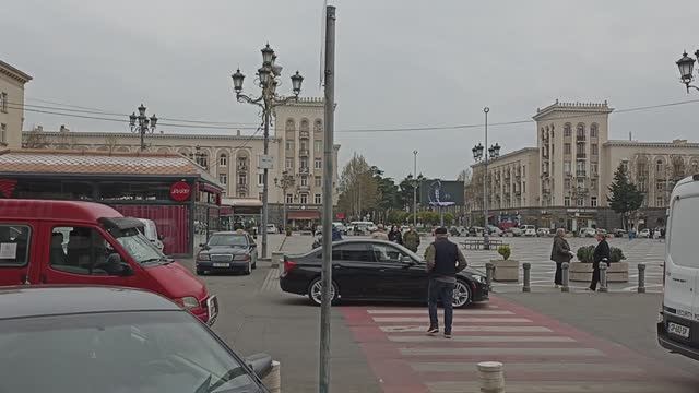 Обзорная прогулка по Рустави 10.04.2024 (Старый Рустави: центральная площадь и улица Руставели)