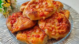 Мини пиццы по домашнему вкусно и сытно