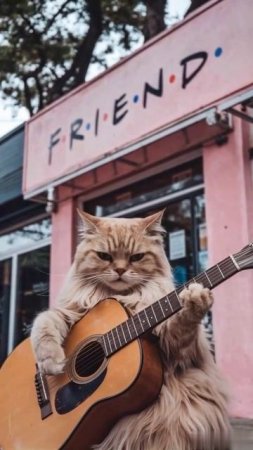 Кот музыкант