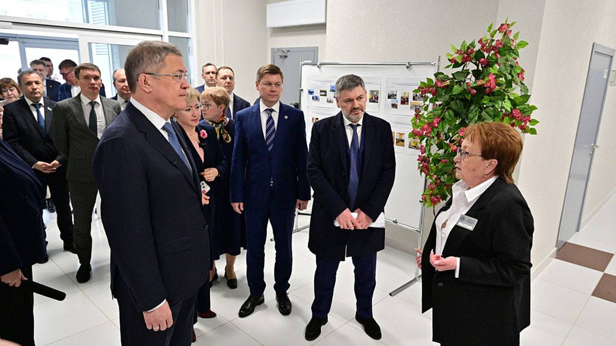 г. Уфа. Новый корпус Республиканского геронтологического центра «Именлек», апрель 2025 г.