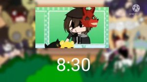 Afton family react to their meme's (Kids)/ Реакция семьи Афтонов на них(дети)/1/2/гача клуб