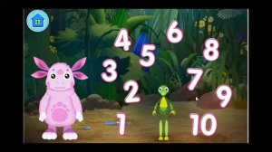 Лунтик и кузя считают до десяти , Luntik and Kuzya count to ten
