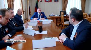 Андрей Шабалин провел выездной прием граждан в Избербаше, Новокаякенте и Дербенте
