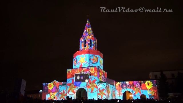 Кремль Световое шоу Весна 2016 Часть 6