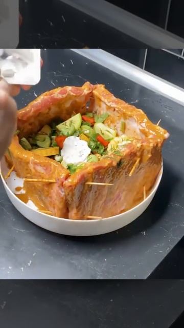 Рёбрышки с овощами "сундук пирата", такого вы ещё не видели! #ребра  #овощи #вкусно смотреть онлайн