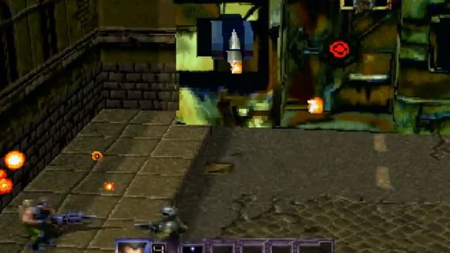 Contra VII. 01. Босс Стена