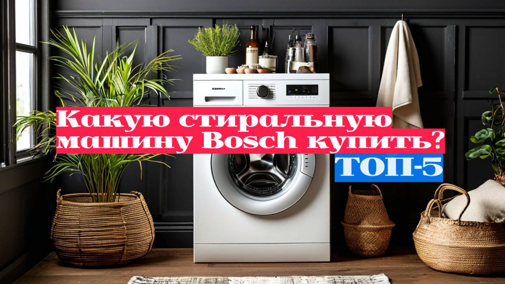 Какую стиральную машину Bosch купить? 🤔💦 Обзор лучших моделей с качеством на первом месте!