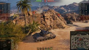 60ТР - 12к УРОНА на ПОЛЯКЕ!!!