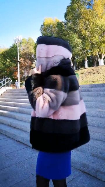 153 Шуба из натурального меха норки смотреть онлайн