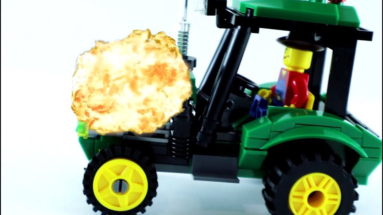 Видео для детей про трактор. Собираем трактор. Игрушки для детей смотреть онлайн