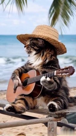 Кот музыкант