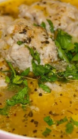 Мукбанг🍴Домашняя ЕДА 😋 СУП с ФРИКАДЕЛЬКАМИ