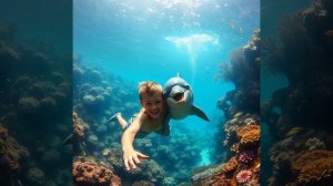 Мальчик и дельфин