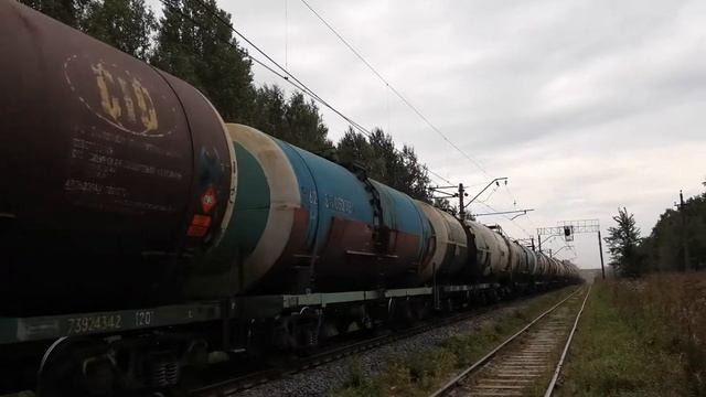 2ТЭ25Км-0001 С наливным.