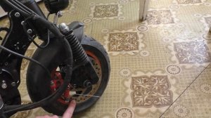 Электросамокат  Kugoo MAXSPEED после побега 4.000 километров