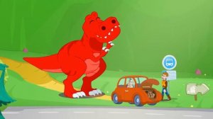 Морфл Превращается в Разных ДинозавровМой Волшебный Питомец Морфл│ мультфильмы для детей│Сказки