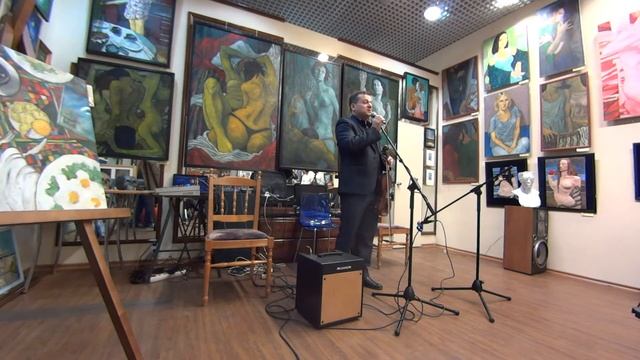 MAH00181 Галерея JAZZIUM. 10.11.16. Открытие выставки Арута Хачатряна