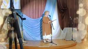 Светлана Ефимова читает свои стихи. Видео Анны Ивановой.