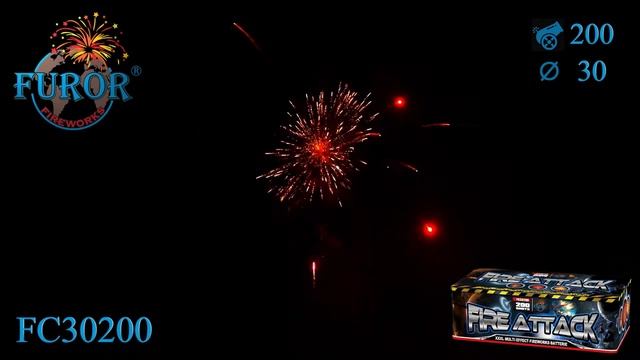Фейерверк FC30200 Fire Attack 200 залпов - купить салют, салютную ... смотреть онлайн