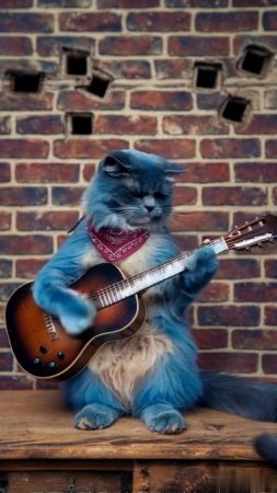 Кот музыкант