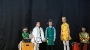 Школьный спектакль "Кошкин дом". Театральный фестиваль "Искры таланта". Часть 2/3