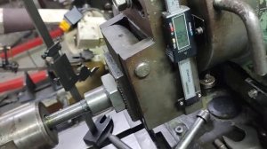 Шпонпаз 8*75 на строгальном станке.