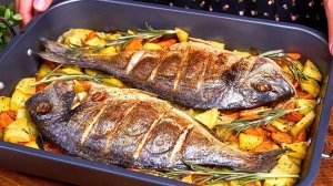 РЫБКА ПАЛЬЧИКИ ОБЛИЖЕШЬ! Никогда еще не ела такой вкусной рыбы. Запеченная рыба в духовке с овощами