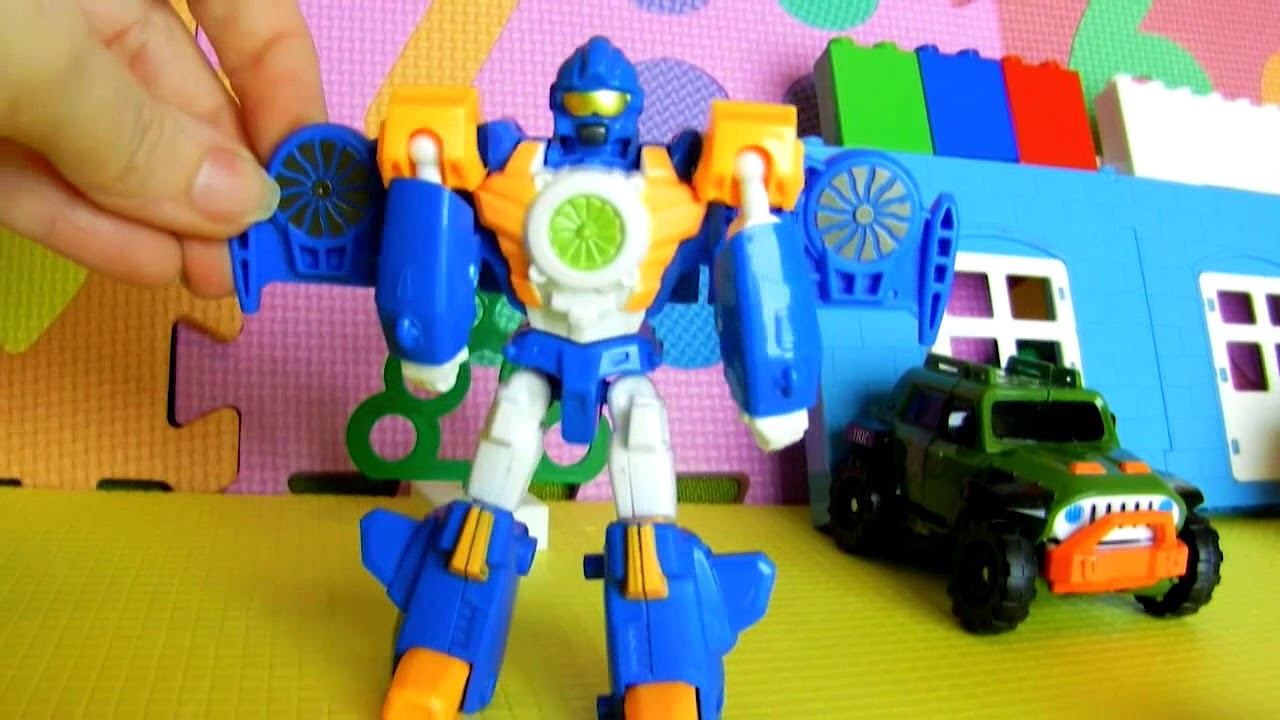 Тоботы - Трансформеры и игрушечные машинки. Видео с игрушками смотреть онлайн