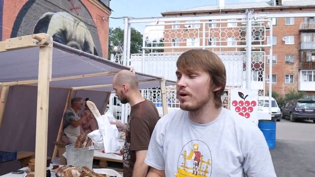 Сибирский фестиваль фермеров | Хумус, хлебушек, кипрские сыры | Жара и дождь