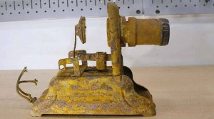 Реставрация старинного рустикального филмоскопа f-5, изготовленного в 1965 году.