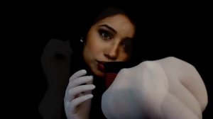 ASMR | Латексная перчатка 🧤 Звуки + Прикосновение к лицу с некоторыми триггерными словами | VJ ASMR