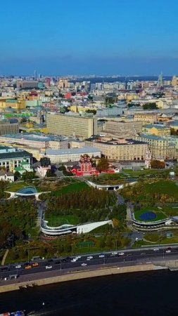 Полёт над Москвой #shorts (3)