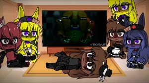 Fnia react to dr sunshine is dead | Фниа реакция | Gacha club/GC | Fnaf/Fnia | 🇷🇺/🇺🇸