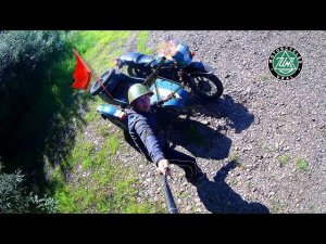 Покатушка на УРАЛЕ с коляской ИМЗ 8.103.10. Едем на реку.