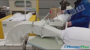 Установка машины для набивки подушек PN-20 и кипоразборщика PN-01 в Московской области (17.01.2024)