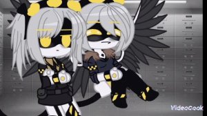 ♡\\ реакция на шип Uzi x N💜💛♡// Gacha Club💙(Uzi,N,V,J^^)