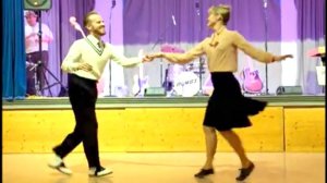 BOOGIE WOOGIE Dance Improv - Sondre & Tanya. Танцы